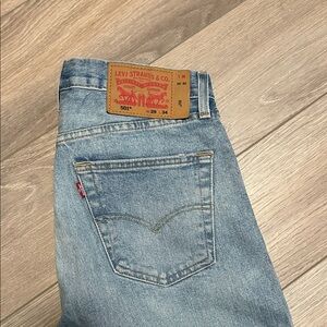 Levi's Light Blue Straight Jeans